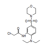 2-氯-N-[2-(二乙氨基)-5-[(4-吗啉基)磺酰基]苯基]乙酰胺