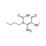 6-氨基-1-丁基-5-(甲氨基)嘧啶-2,4(1H,3H)-二酮