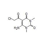 6-氨基-5-(2-氯乙酰基)-1,3-二甲基嘧啶-2,4(1H,3H)-二酮