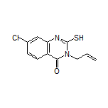 3-烯丙基-7-氯-2-巯基喹唑啉-4(3H)-酮