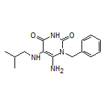 6-氨基-1-苄基-5-(异丁基氨基)嘧啶-2,4(1H,3H)-二酮
