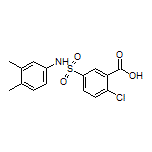 2-氯-5-[N-(3,4-二甲基苯基)氨基磺酰基]苯甲酸