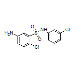5-氨基-2-氯-N-(3-氯苯基)苯磺酰胺