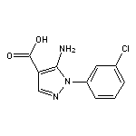 5-氨基-1-(3-氯苯基)-1H-吡唑-4-甲酸