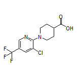 1-[3-氯-5-(三氟甲基)-2-吡啶基]哌啶-4-甲酸
