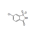 6-氯苯并异噻唑-3(2H)-酮-1,1-二氧化物