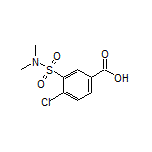 4-氯-3-(N,N-二甲基氨基磺酰基)苯甲酸