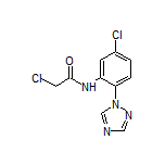 2-氯-N-[5-氯-2-(1H-1,2,4-三唑-1-基)苯基]乙酰胺