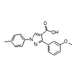 3-(3-甲氧基苯基)-1-(对甲苯基)吡唑-4-甲酸