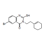 6-溴-3-[2-(1-环己烯基)乙基]-2-巯基喹唑啉-4(3H)-酮