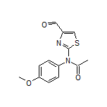 N-(4-甲酰基-2-噻唑基)-N-(4-甲氧基苯基)乙酰胺
