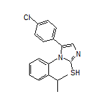 5-(4-氯苯基)-1-(2-异丙基苯基)咪唑-2-硫醇