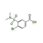 4-溴-3-(N,N-二甲基氨基磺酰基)苯甲酸