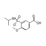 3-(N-异丙基氨基磺酰基)-4-甲氧基苯甲酸