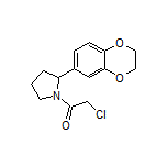 2-氯-1-[2-(2,3-二氢苯并[b][1,4]二噁英-6-基)-1-吡咯烷基]乙酮