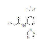 N-[2-(1H-1,2,4-三唑-1-基)-5-(三氟甲基)苯基]-2-氯乙酰胺