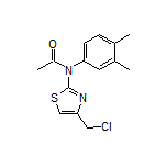 N-[4-(氯甲基)-2-噻唑基]-N-(3,4-二甲基苯基)乙酰胺