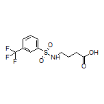 4-[3-(三氟甲基)苯基磺酰氨基]丁酸