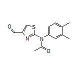 N-(3,4-二甲基苯基)-N-(4-甲酰基-2-噻唑基)乙酰胺
