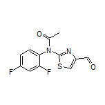 N-(2,4-二氟苯基)-N-(4-甲酰基-2-噻唑基)乙酰胺