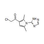 2-氯-1-[2,5-二甲基-1-(1H-1,2,4-三唑-5-基)-3-吡咯基]乙酮