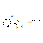 N-[[5-(2-氯苯基)-1,3,4-噁二唑-2-基]甲基]-1-丙胺