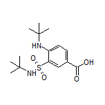 3-[N-(叔丁基)氨基磺酰基]-4-(叔丁基氨基)苯甲酸