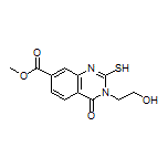 3-(2-羟乙基)-2-巯基-4-氧代-3,4-二氢喹唑啉-7-甲酸甲酯
