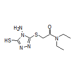 2-[(4-氨基-5-硫代-4,5-二氢-1H-1,2,4-三唑-3-基)硫基]-N,N-二乙基乙酰胺