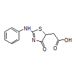 4-氧代-2-(苯基氨基)-4,5-二氢噻唑-5-乙酸