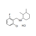 N-(2-氯-6-氟苄基)-2,3-二甲基环己胺盐酸盐