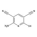 2-氨基-6-巯基吡啶-3,5-二甲腈