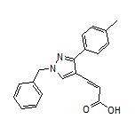3-[1-苄基-3-(对甲苯基)-4-吡唑基]丙烯酸