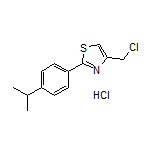 4-(氯甲基)-2-(4-异丙基苯基)噻唑盐酸盐