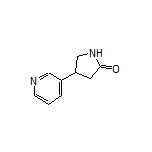 4-(3-吡啶基)-2-吡咯烷酮