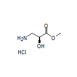 (S)-3-氨基-2-羟基丙酸甲酯盐酸盐