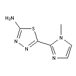 2-氨基-5-(1-甲基-2-咪唑基)-1,3,4-噻二唑