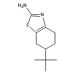 2-氨基-6-(叔丁基)-4,5,6,7-四氢苯并噻唑