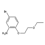 5-bromo-2-(2-ethoxyethoxy)aniline