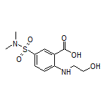 5-(N,N-二甲基氨基磺酰基)-2-[(2-羟乙基)氨基]苯甲酸