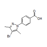 4-(4-溴-3,5-二甲基-1-吡唑基)苯甲酸