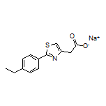 2-(4-乙基苯基)噻唑-4-乙酸钠