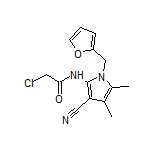 2-氯-N-[3-氰基-1-(2-呋喃基甲基)-4,5-二甲基-2-吡咯基]乙酰胺