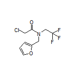 2-氯-N-(呋喃-2-基甲基)-N-(2,2,2-三氟乙基)乙酰胺