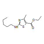 4-甲基-2-(戊基氨基)噻唑-5-甲酸乙酯