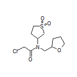 2-氯-N-(1,1-二氧化四氢-3-噻吩基)-N-[(2-四氢呋喃基)甲基]乙酰胺