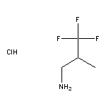 3,3,3-三氟-2-甲基-1-丙胺盐酸盐