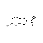 5-氯-2,3-二氢苯并呋喃-2-甲酸