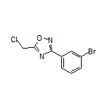 3-(3-溴苯基)-5-(氯甲基)-1,2,4-噁二唑
