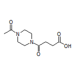 4-(4-乙酰基-1-哌嗪基)-4-氧代丁酸